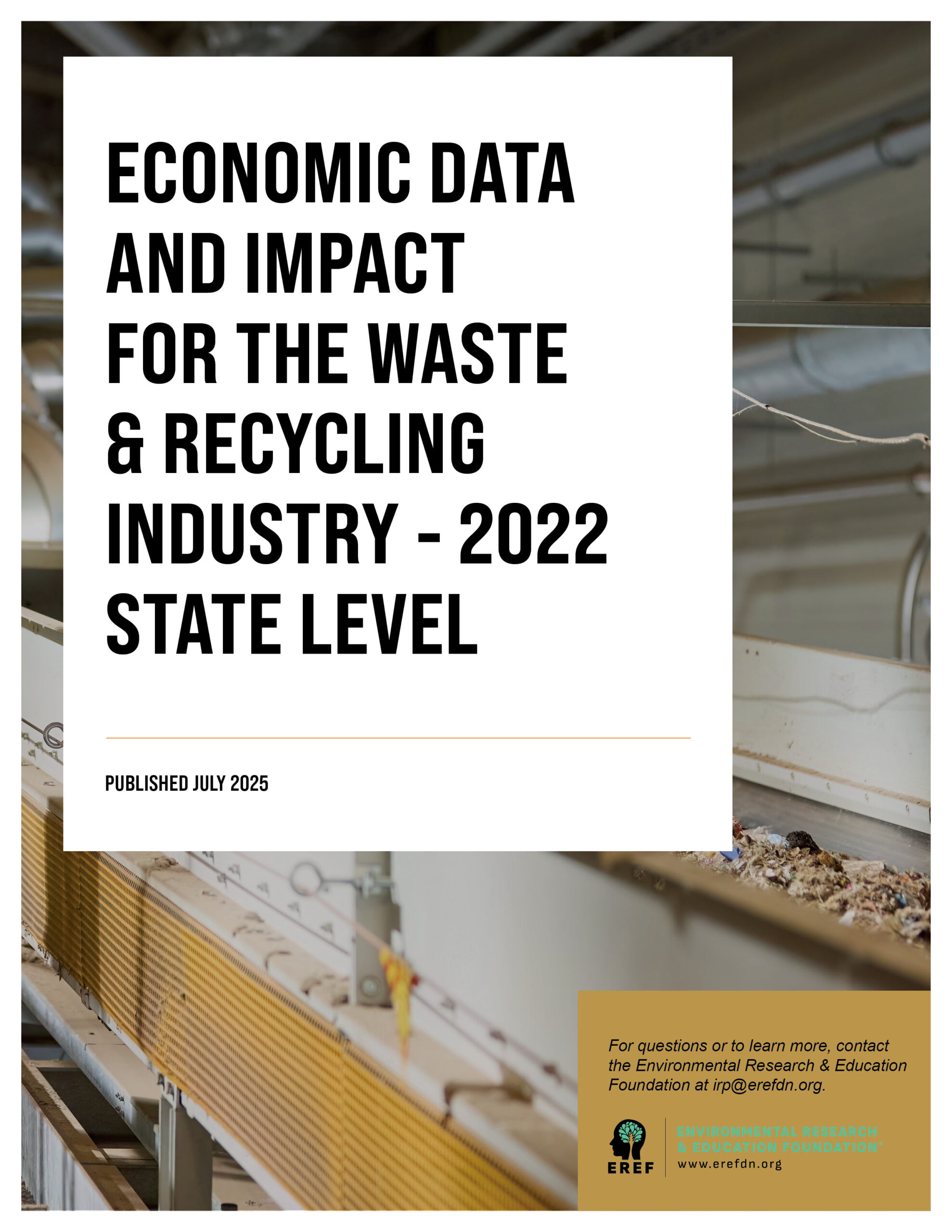 2022 State Level Economic Data and Impact for the Waste & Recycling Industry
